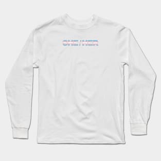 she her pronoun Long Sleeve T-Shirt